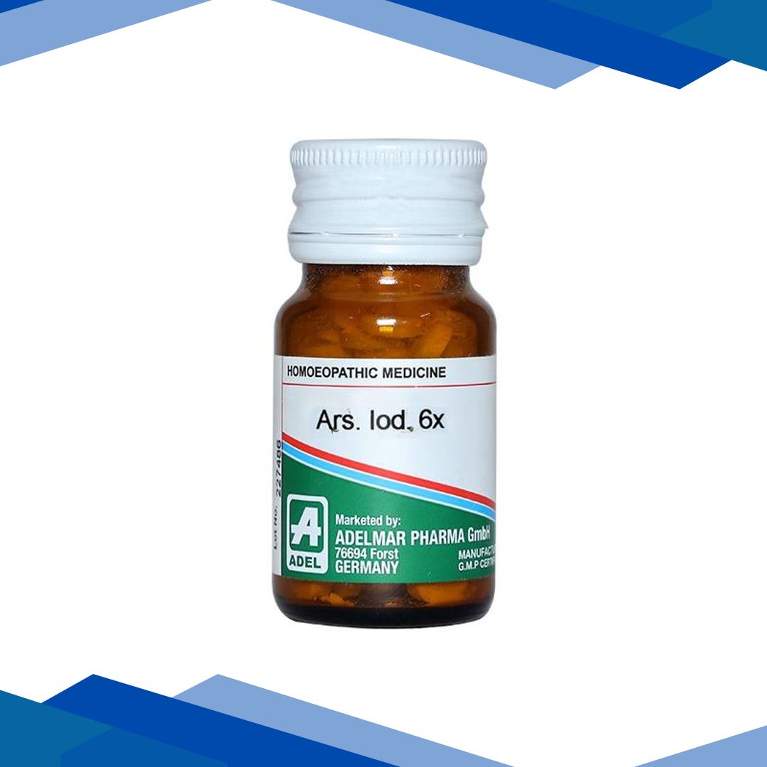 Adel Ars. Iod. 6X (4 grain) Tablet 20 gm