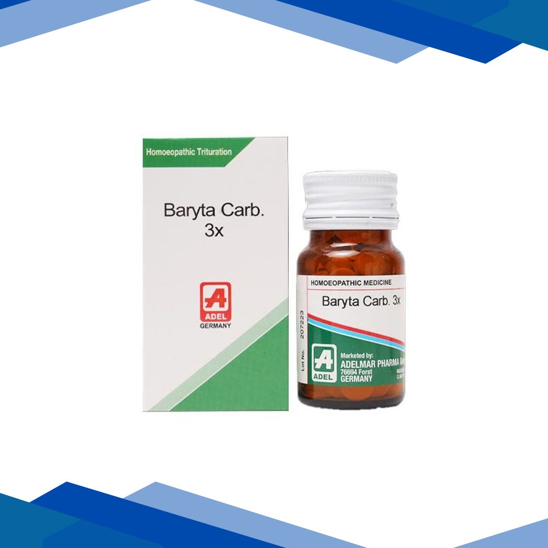 Adel Barium Carb. 3X (4 grain) Tablet 20 gm