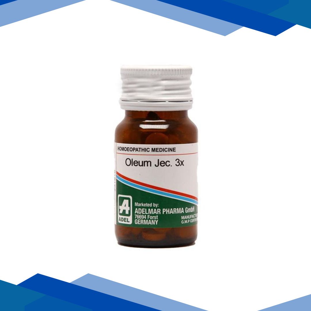 Adel Oleum Jec. 3X (4 grain) Tablet 20 gm