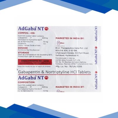 ADGABA NT Tablet 10’s