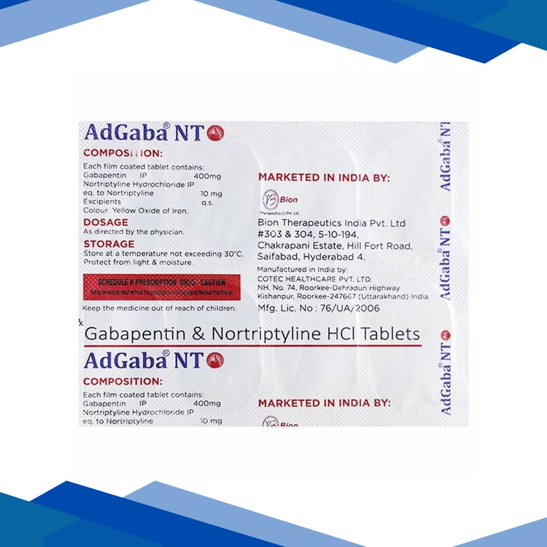 ADGABA NT Tablet 10’s