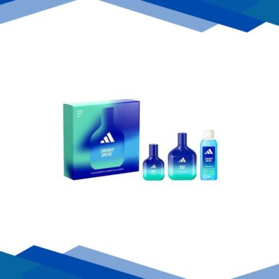 Adidas Vibes Energy Drive Gift Set (Eau de Parfum 100ml + 30ml + Shower Gel 100ml) 1’s