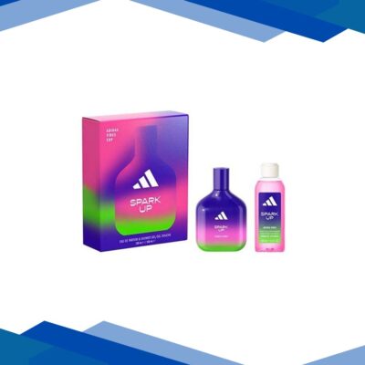 Adidas Vibes Spark Up Gift Set (Eau de Parfum 100ml + Shower Gel 100ml) 1’s