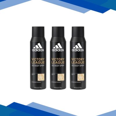Adidas Victory League 150ml Deodorant Set 3’s