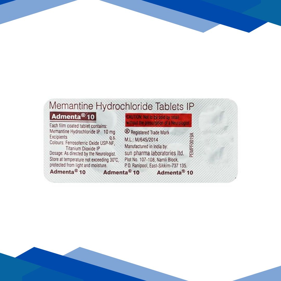 Admenta 10mg Tablet 10’S