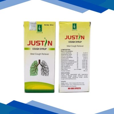 Adven Justin Cough Syrup 180 ml