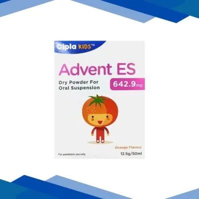 ADVENT ES 642.9 MG ORANGE FLAVOUR Oral Suspension 50ml