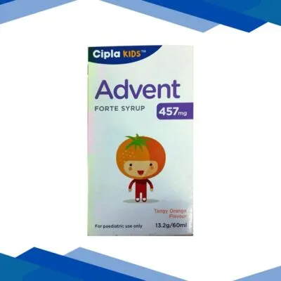 ADVENT FORTE 457 mg Tangy Orange Flavour Syrup 60ml
