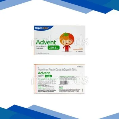 Advent Tangy Orange Flavour 228.5mg Dispersible Tablet 10’S
