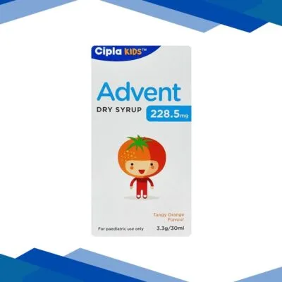 ADVENT TANGY ORANGE FLAVOUR 228.5mg Dry Syrup 30ml