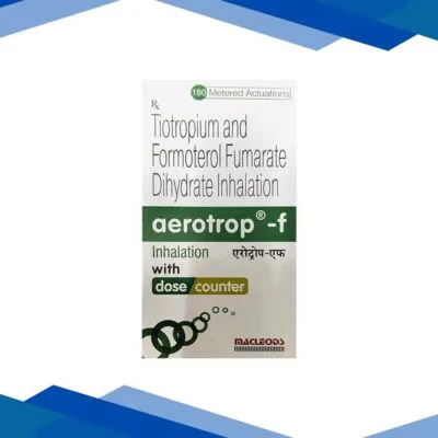 AEROTROP F WITH DOSE COUNTER 180md Inhaler 11.03g