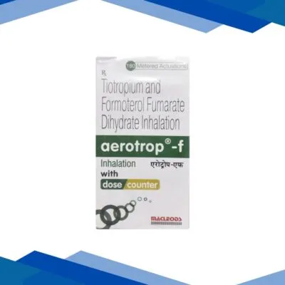 Aerotrop F with Dose Counter 180Md Inhaler 12.6g