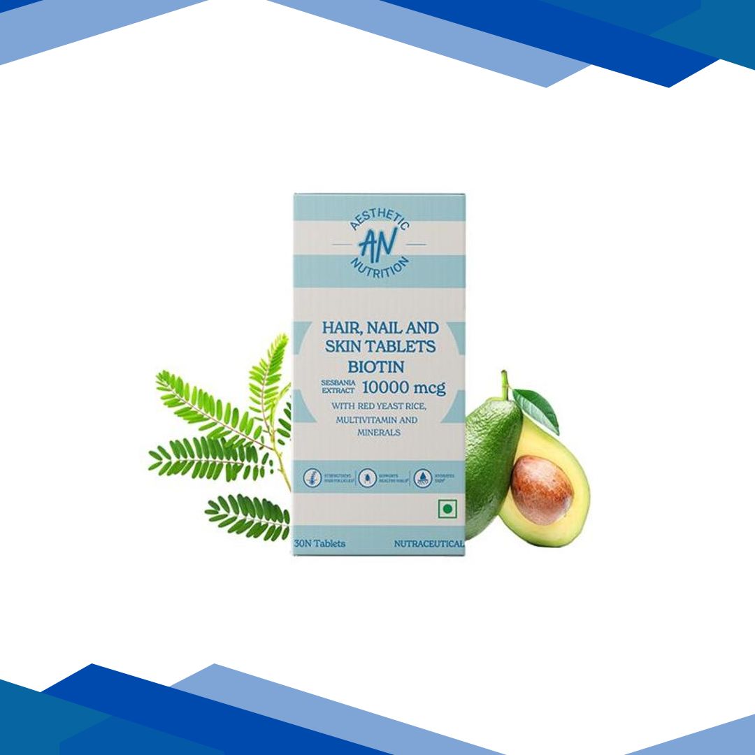 Aesthetic Nutrition Hair, Skin and Nail Tablets – The Ultimate Beauty Booster 30 Tablets 1’s
