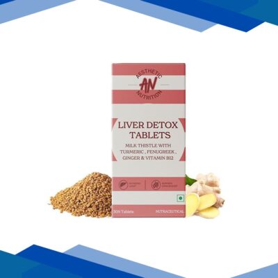 Aesthetic Nutrition Liver Detox Tablets – Detoxify And Support Liver Health 30 Tablets 1’s