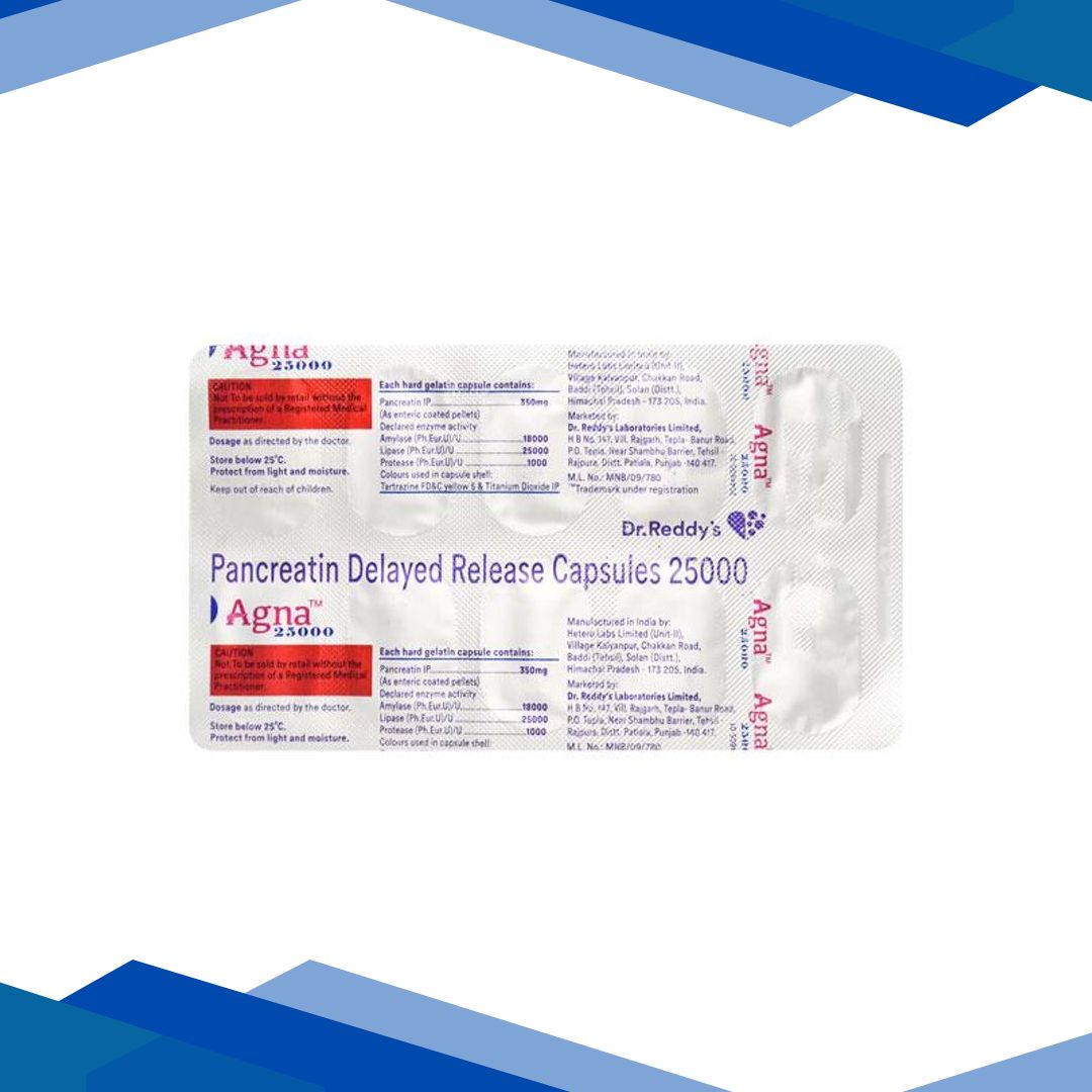 Agna 25000 Capsule 10’S
