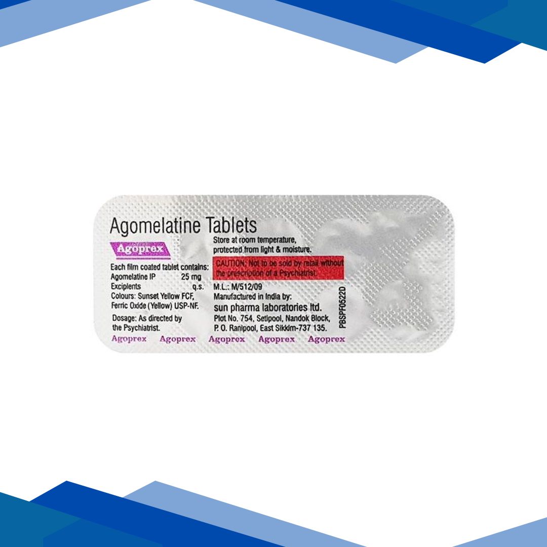 Agoprex 25mg Tablet 10’S