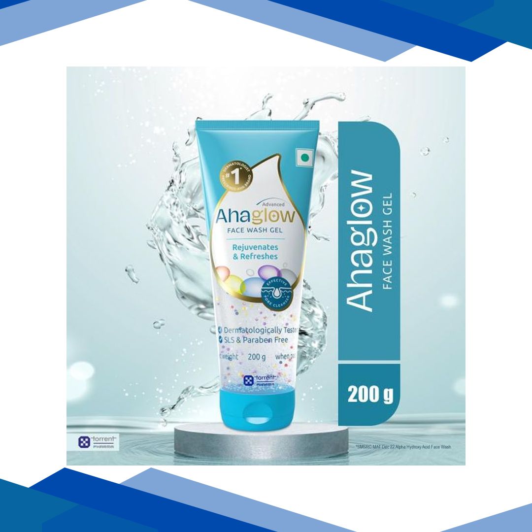AHAGLOW ADVANCED FACE WASH Gel 200gm