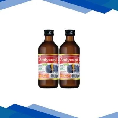 Aimil Amlycure Syrup (Pack of 2 x 200 ml)