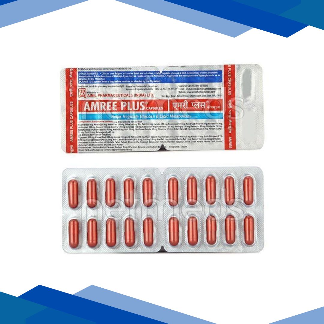 Aimil Amree Plus Capsule 20’s