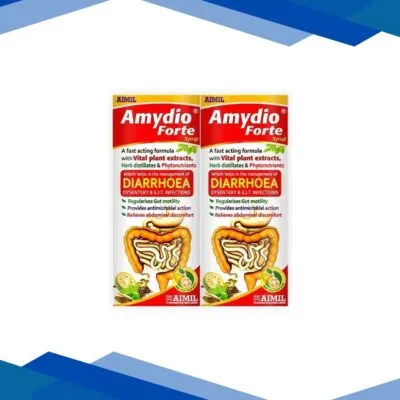 Aimil Amydio Forte Syrup (Pack of 2 x 100 ml)