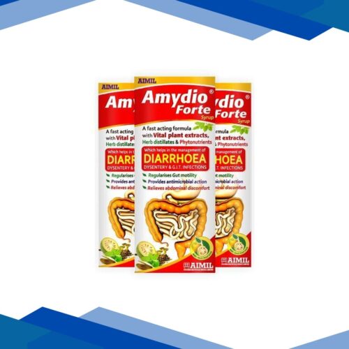 Aimil Amydio Forte Syrup (Pack of 3 x 100 ml)