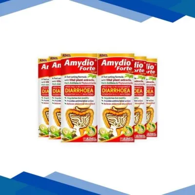 Aimil Amydio Forte Syrup (Pack of 6 x 100 ml)
