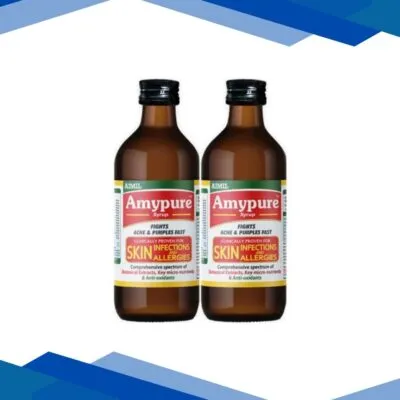 Aimil Amypure Syrup (Pack of 2 x 200 ml)