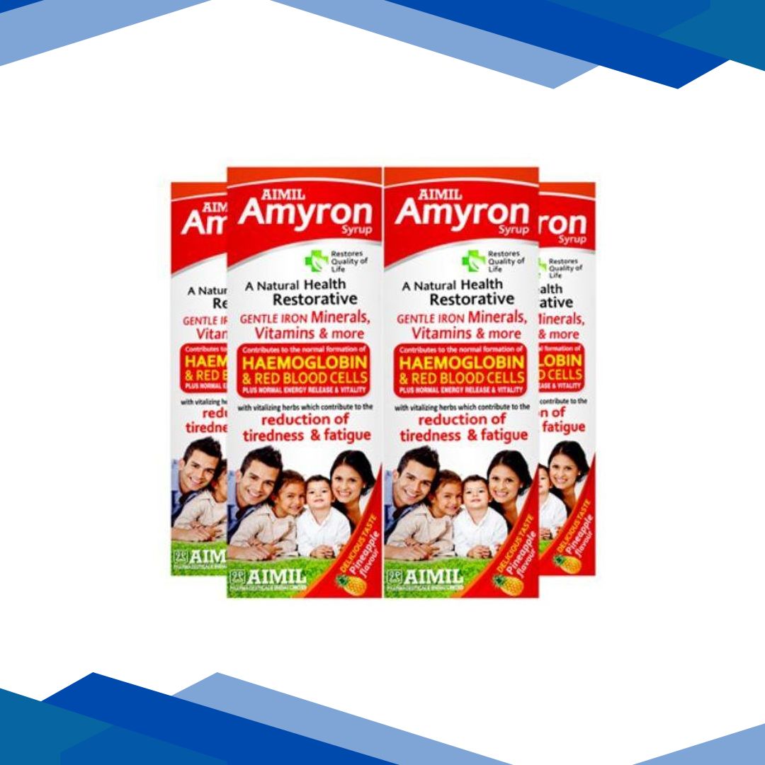 Aimil Amyron Syrup (Pack of 4 x 200 ml)