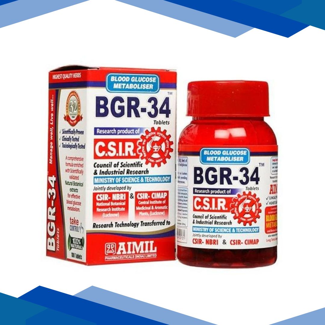 Aimil BGR-34 Tablet 100’s