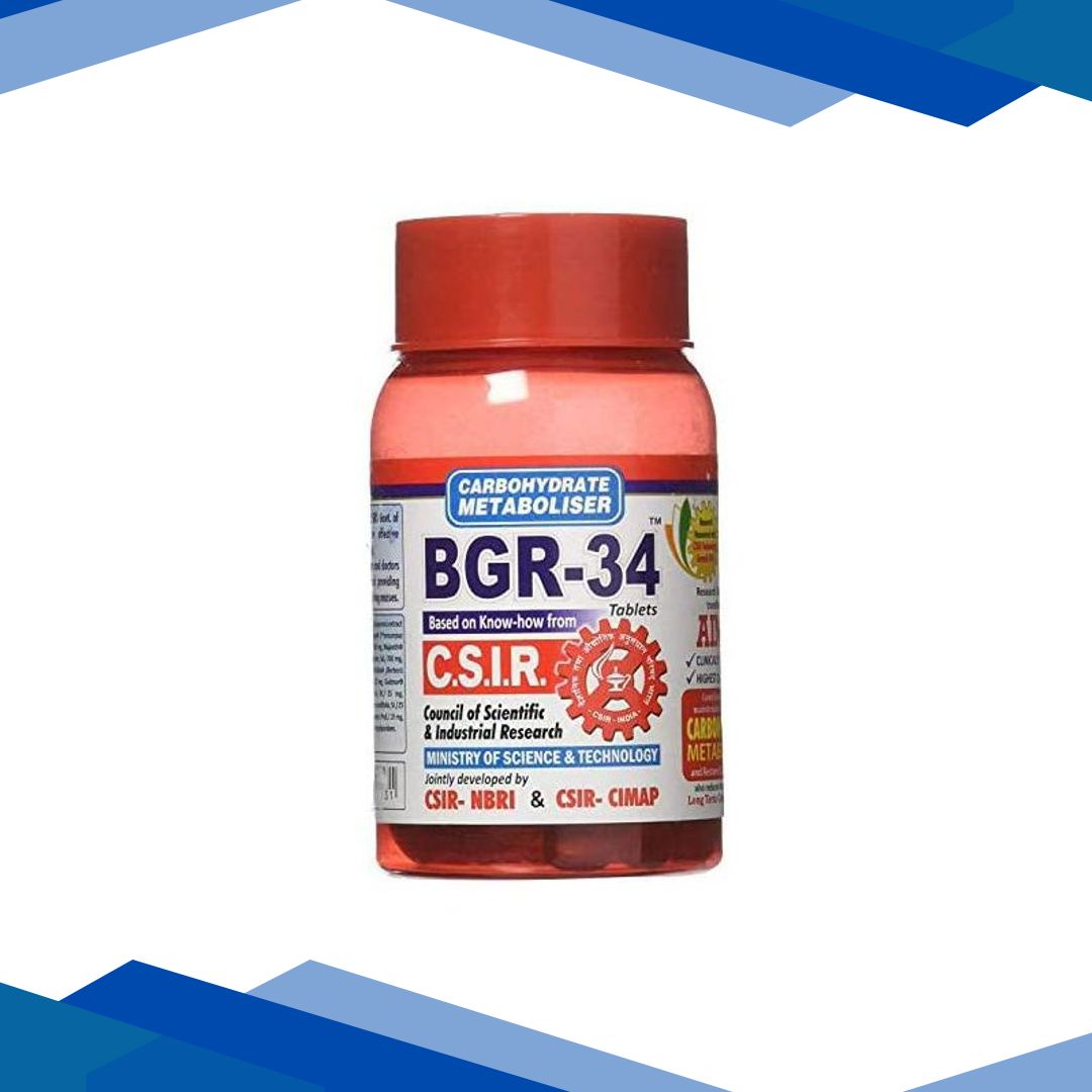 Aimil BGR-34 Tablet (Pack of 2 x 100’s)