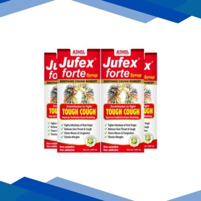Aimil Jufex Forte Syrup (Pack of 4 x 100 ml)