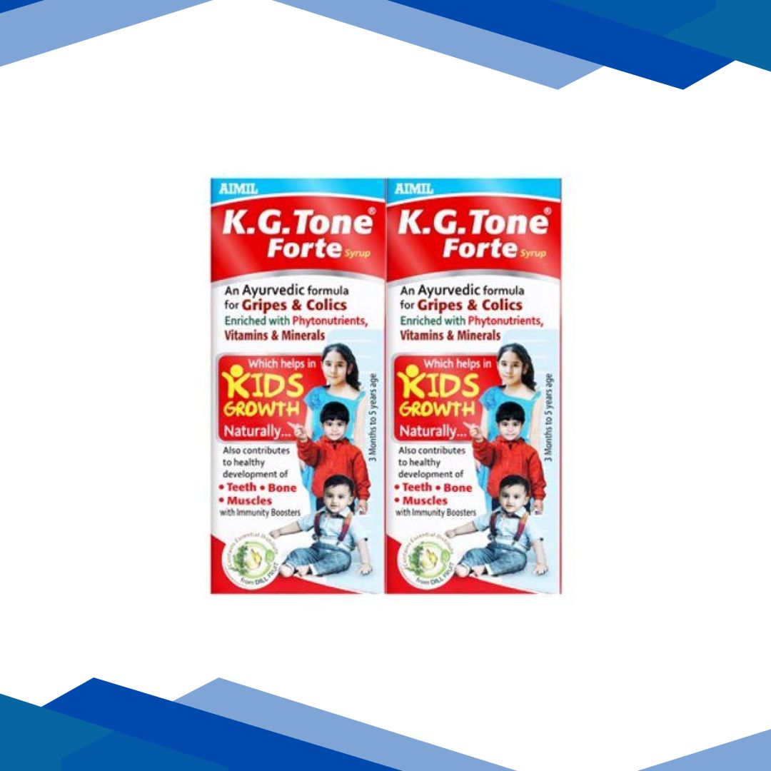 Aimil K.G. Tone Forte Syrup (Pack of 2 x 100 ml)