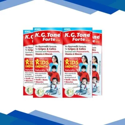 Aimil K.G. Tone Forte Syrup (Pack of 4 x 100 ml)