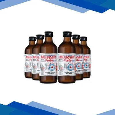 Aimil Muscalt Forte Syrup (Pack of 6 x 200 ml)