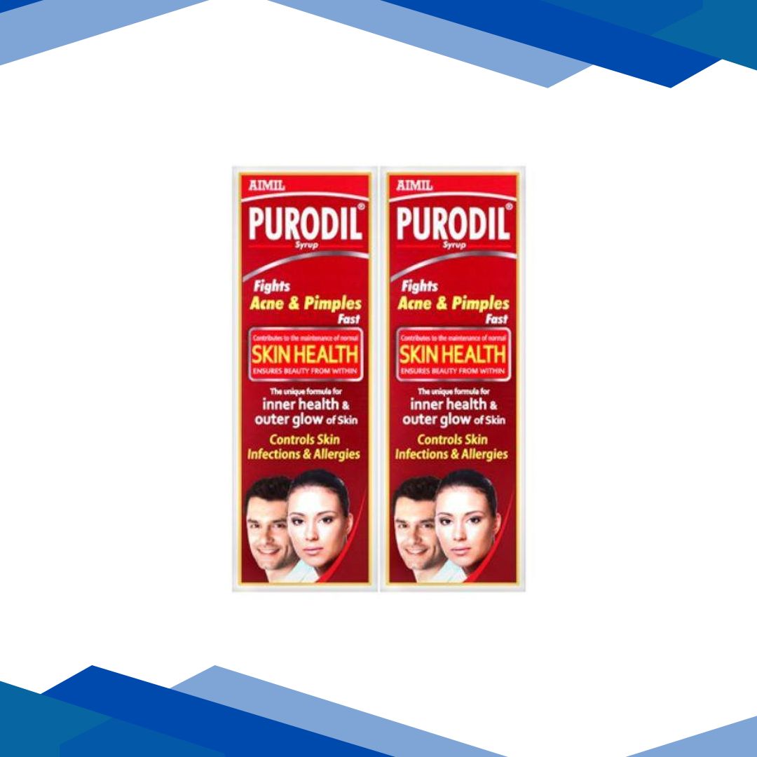 Aimil Purodil Syrup (Pack of 2 x 200 ml)