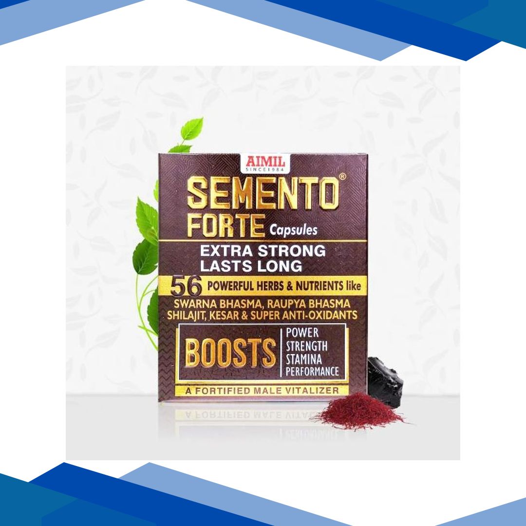 Aimil Semento Forte Extra Strong Lasts Long Capsule (Pack Of 3 x 20’s)