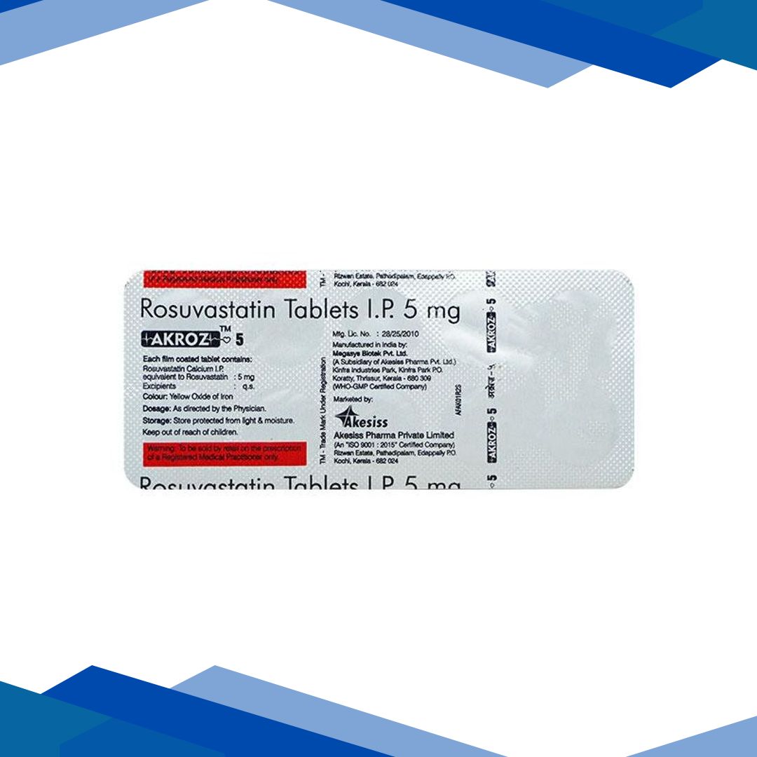Akroz 5mg Tablet 10’S