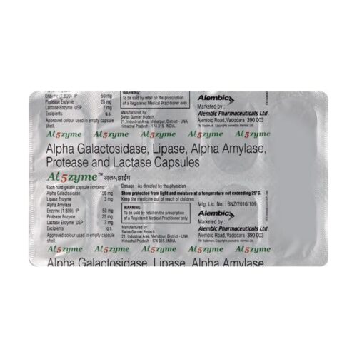 Al5Zyme Capsule 10’S