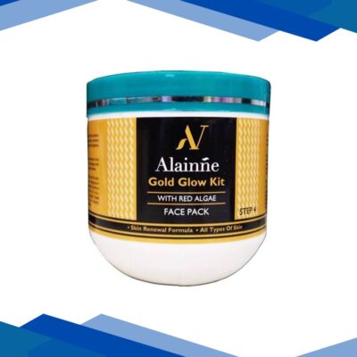 Alainne Gold Glow Kit with Red Algae Step4 Face Pack 500 gm