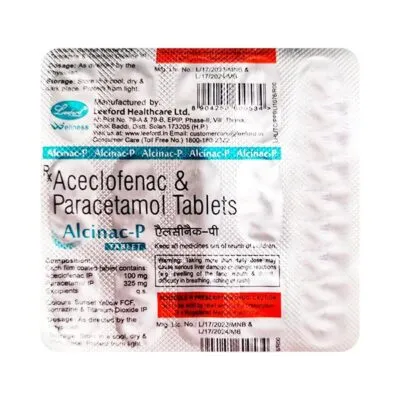 Alcinac P Tablet 15’S