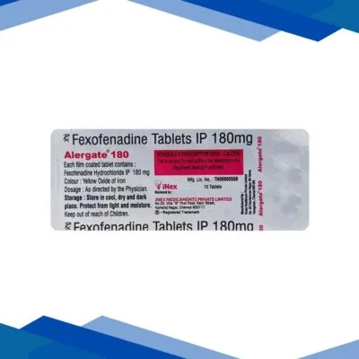 ALERGATE 180 Tablet 10’s