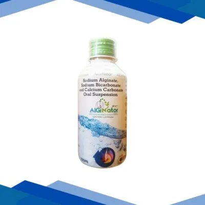 ALGINATOR SUGAR FREE PEPPERMINT FLAVOUR Oral Suspension 150ml