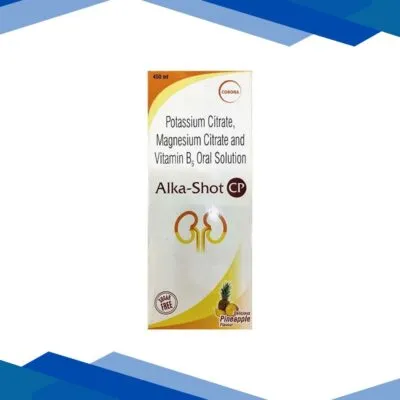 ALKA SHOT CP SUGAR FREE DELICIOUS PINEAPPLE FLAVOUR Oral Solution 450ml