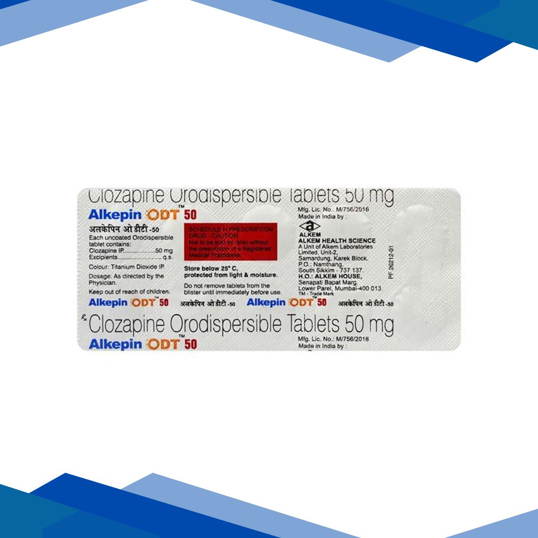 Alkepin Odt 50mg Tablet 10’S