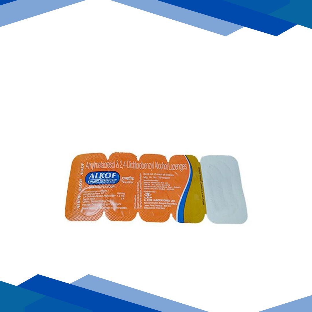 ALKOF ORANGE FLAVOUR COUGH Lozenges 10’s