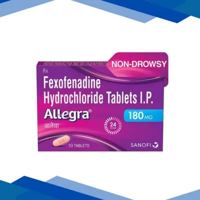 Allegra 180mg Tablet 10’S