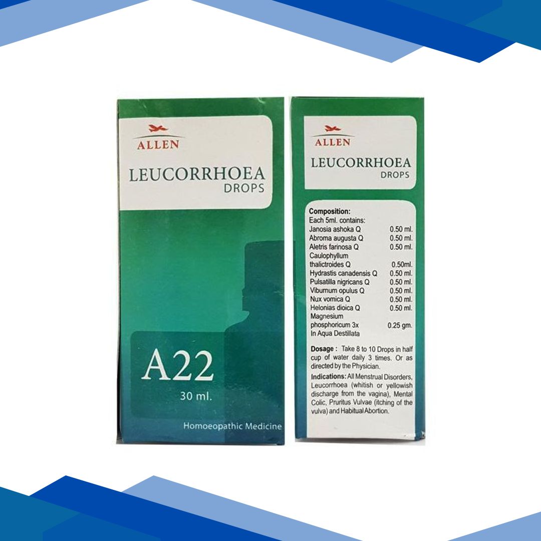 Allen A22 Leucorrhoea Drops 30 ml