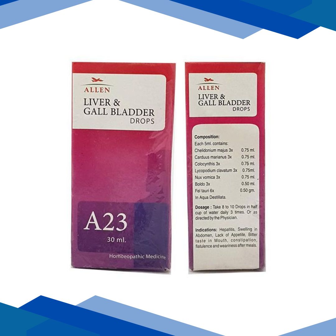 Allen A23 Liver and Gall Bladder Drops 30 ml