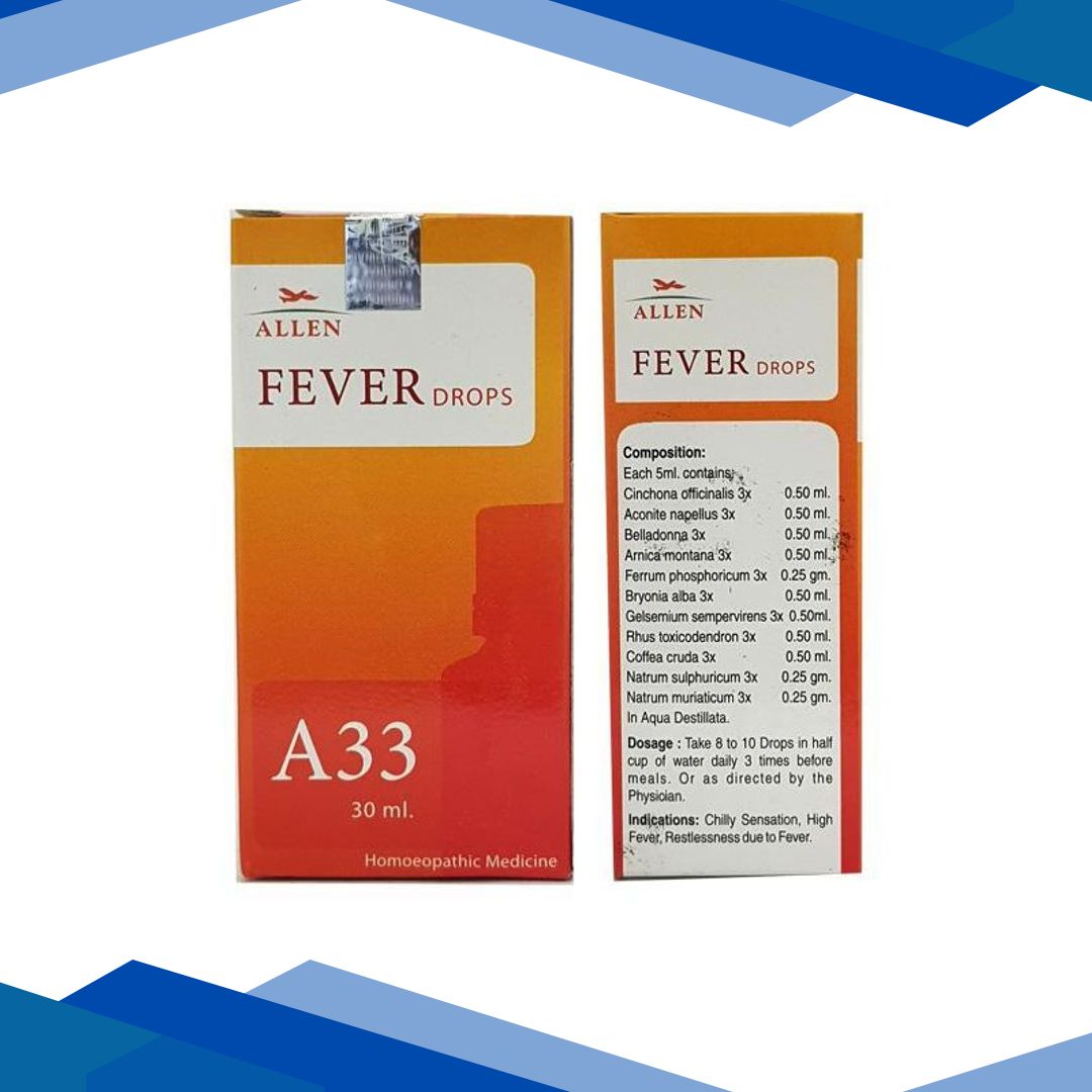Allen A33 Fever Drops 30 ml