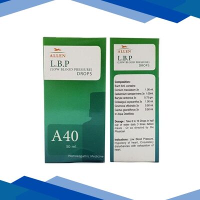 Allen A40 L.B.P. (Low Blood Pressure) Drops 30 ml